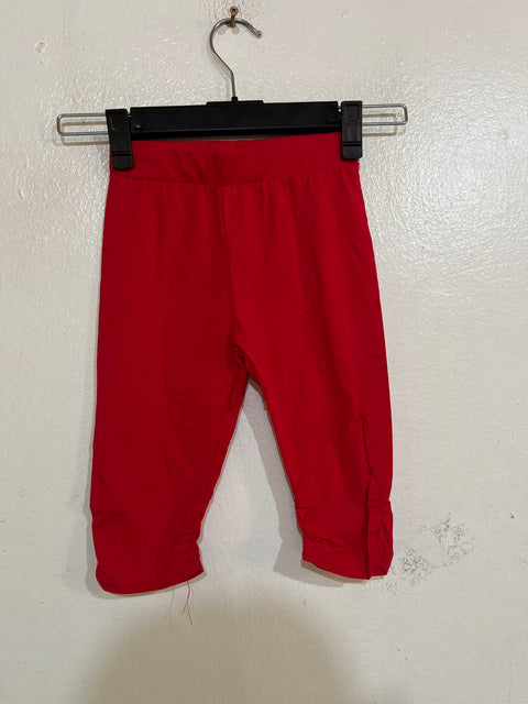 Ativo Girl's Red Prima Capri Pant | Ativo In Lebanon