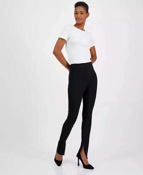 Hugo Boss Women’s Black Taily Mid-Rise Skinny Trousers |  Hugo Boss   in Lebanon