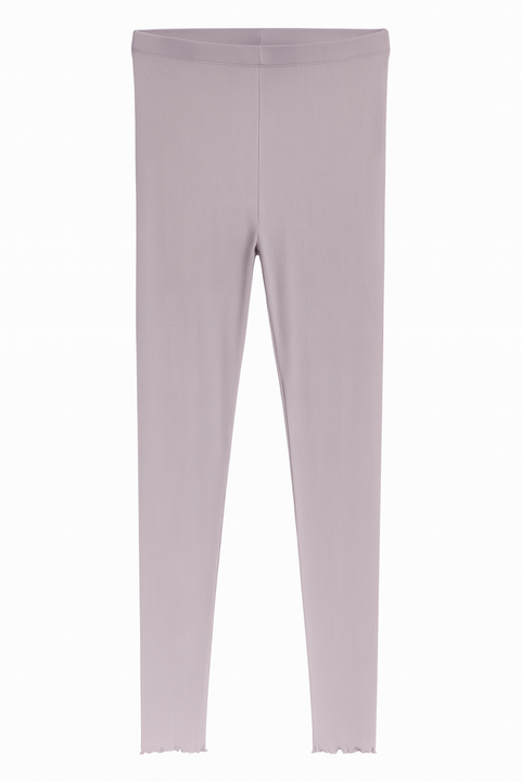POMPdeLUX Girl's Light Purple Stripped Leggings | POMPdeLUX in Lebanon