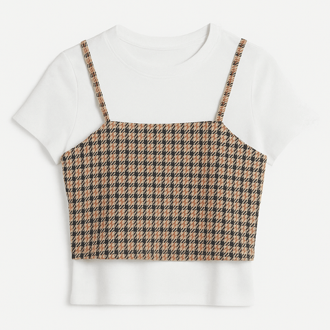 Self Esteem Women's Multicolor 2 pcs Crop Top Set | Self Esteem In Lebanon