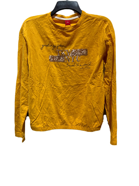 S.Oliver Girl's Mustard Blouse | S.Oliver In Lebanon