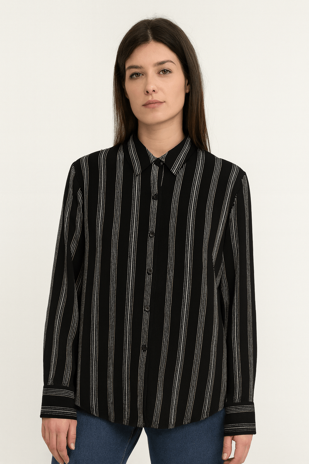 Forever 21 Women's Black Strapped Shirt | Forever 21 In Lebanon