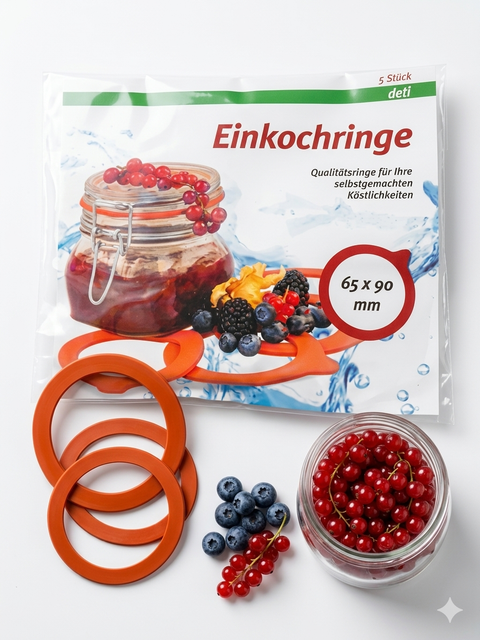 Canning Rings Brick Ring For Your Homemade 65 x 90 mm 5 Pieces | Canning Rings In Lebanon