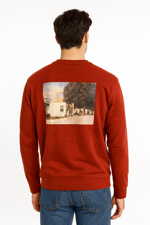 Only & Sons Men's Red Printed Blouse | Only & Sons In Lebanon