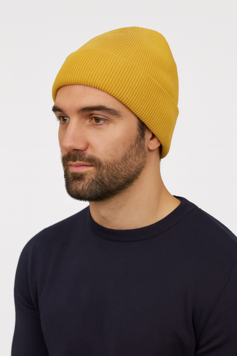 S.Oliver Men's Mustard Wool Hat |S.Oliver In Lebanon