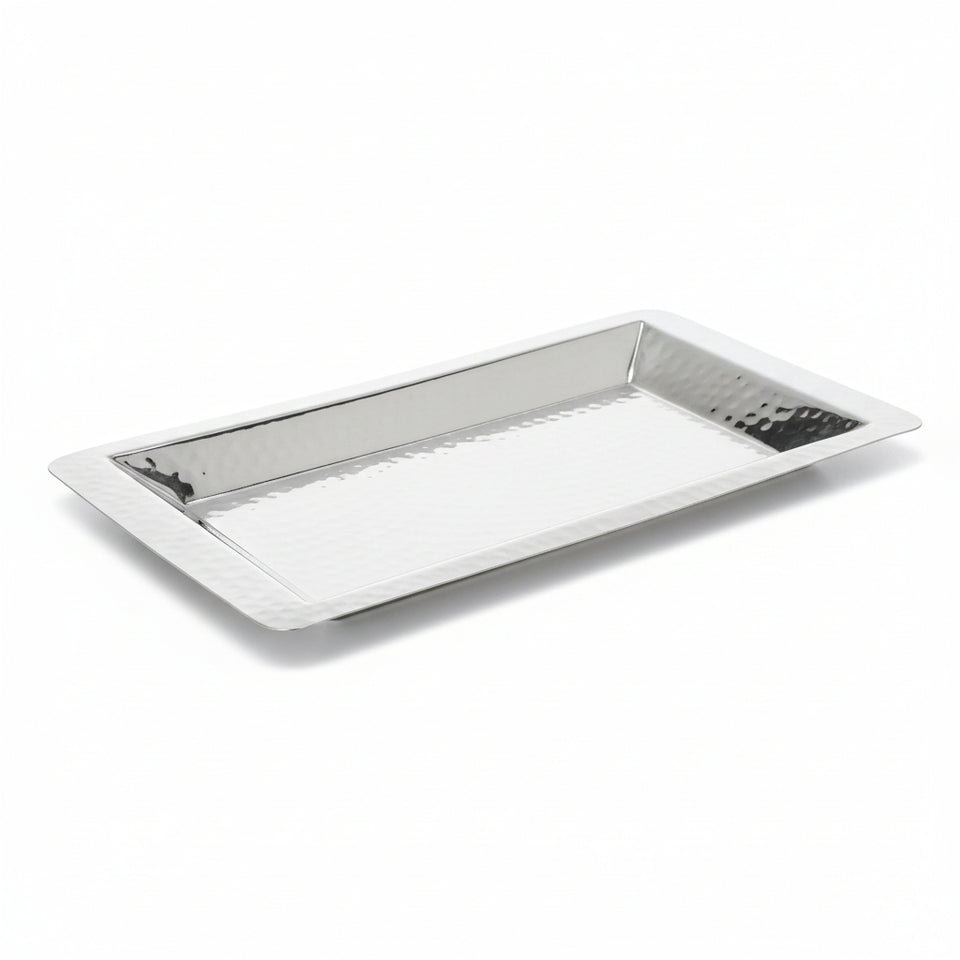 Lucky Tiger Hammered Rectangular Tray 41cm x 19cm (HMRCT)