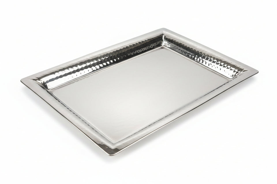 Lucky Tiger Stainless Steel Rectangular Tray(SO-2033)