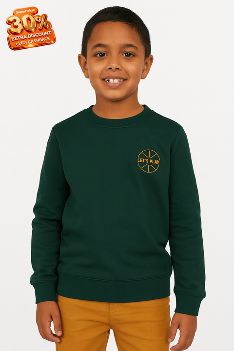 Sinsay Boy's Dark Green Sweatshirt |Sinsay In Lebanon