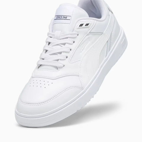 Puma Men's White Double court Sneaker | Puma In Lebanon