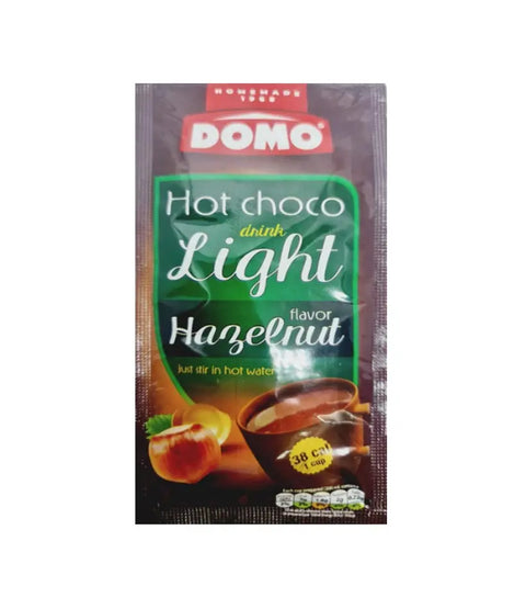 Domo Hot Choco Light Drink Hazelnut Flavor 150g