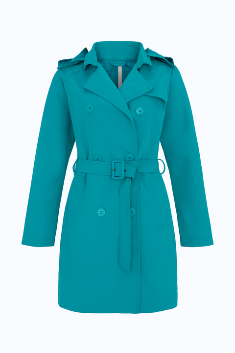 Boboli Girl's Turquoise Coat| Boboli in Lebanon