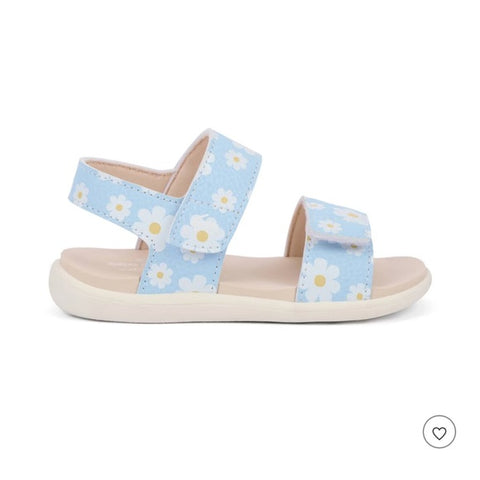 See Kai Run Girl's Blue Floral Basics Toddler Jaylen Sandals  | See Kai Run In Lebanon