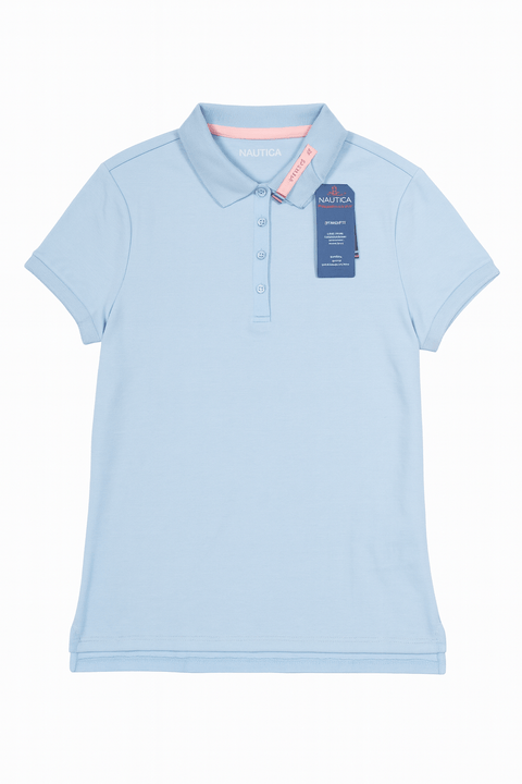 Nautica Girl's Light Blue T-Shirt ABFK2383