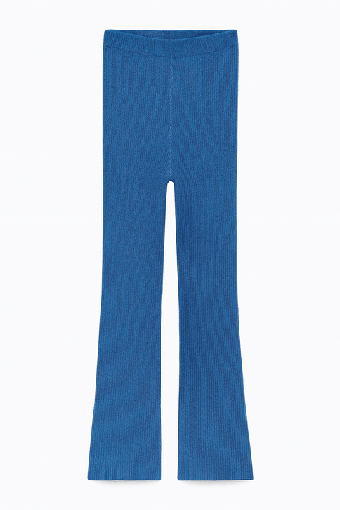 LeGer Women's Blue Wide Leg Pants | LeGer in Lebanon