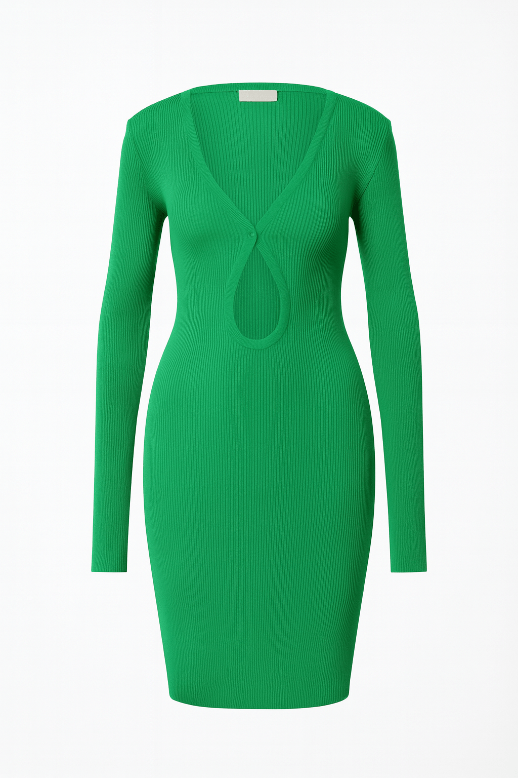 LeGer Women's Green Long-Sleeve Dress | LeGer in Lebanon