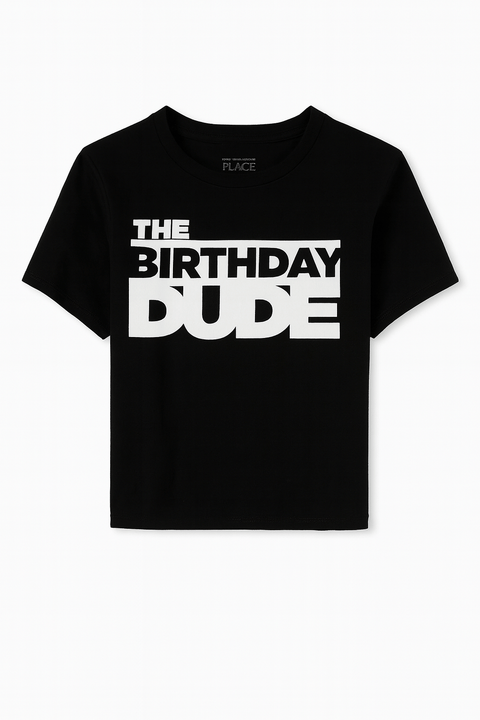 The Children's Place Baby Boy Black T-Shirt AMZ196