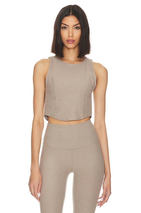 Beyond Yoga  Women's Beige  Sleeveless Tank Top |Beyond Yoga   in Lebanon