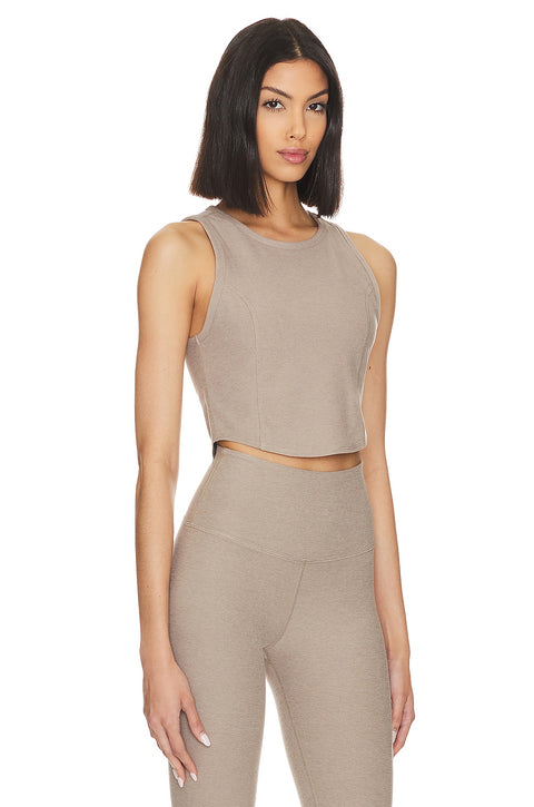 Beyond Yoga  Women's Beige  Sleeveless Tank Top |Beyond Yoga   in Lebanon