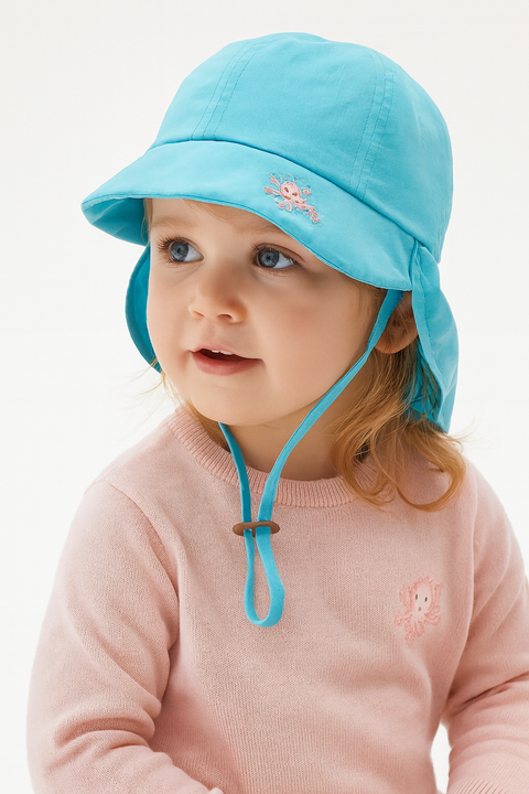Reserved Girl's Turquoise Adjustable Hat | Reserved In Lebanon
