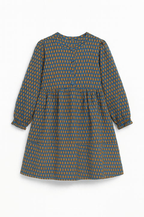 POMPdeLUX Girl's Multicolor Long-Sleeve Dress |POMPdeLUX in Lebanon