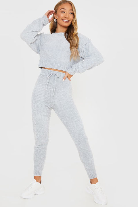 In The Style Women's Gray Sweatpant AMF777
