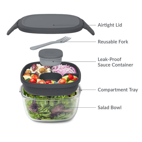 Bentgo Glass Salad Container ABH2