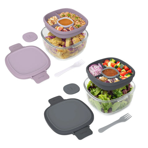 Bentgo All In One Glass Salad Container  | Bentgo In Lebanon