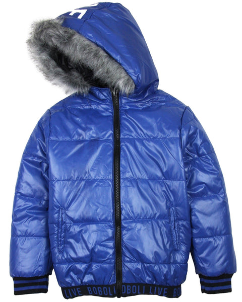 Boboli Boy's Blue Puffer Jacket| Boboli in Lebanon