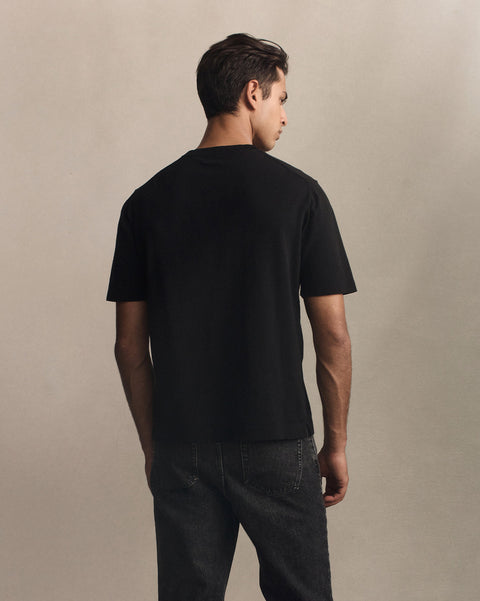 Black Ice Men's Black Crew Neck T-Shirt |Black Ice In Lebanon