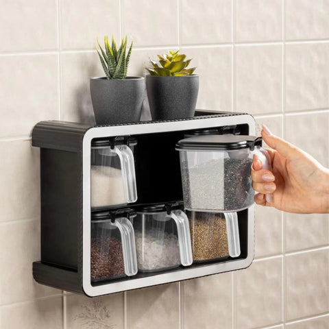 SD Home Kitchen Spice Rack 6Jars | SD Home In Lebanon
