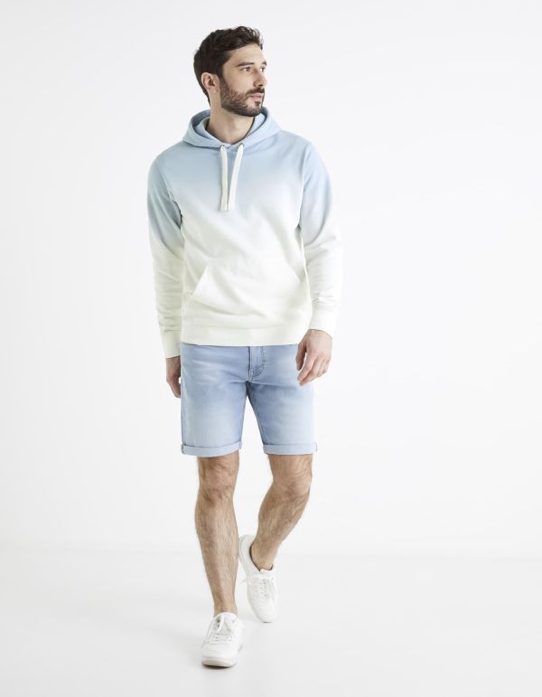 Celio Men’s Light Blue Denim Shorts | Celio in Lebanon