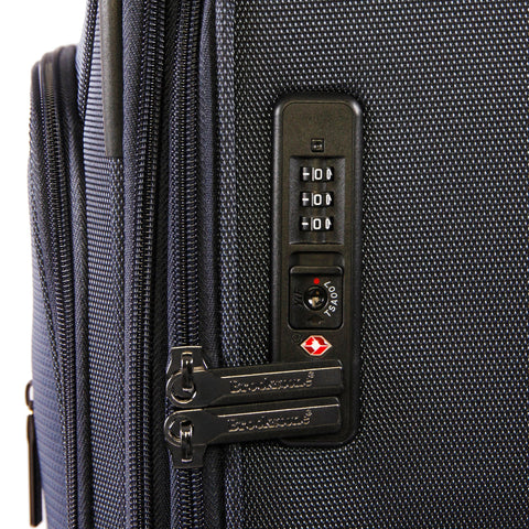 Brookstone Navy Elswood Softside Luggage Bag | Brookstone In Lebanon