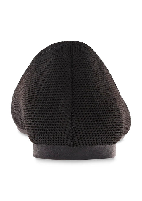 MIA Women's Black Brendy Knit Ballet Flats | MIA In Lebanon