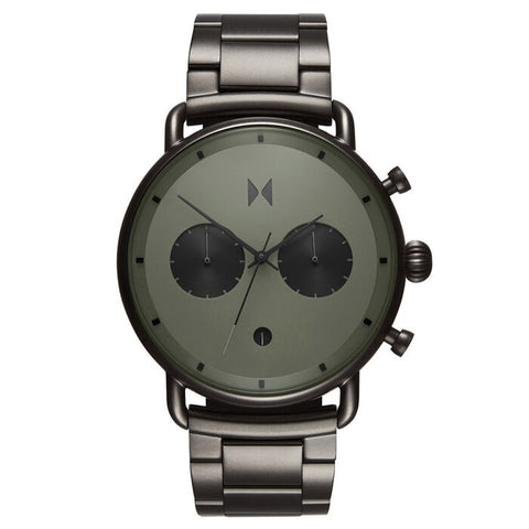 MVMT Blacktop  Men’s Grey/Green Chronograph Watch |MVMT  in Lebanon