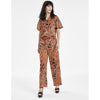 Bar III Women's Animal-Print Drawstring-Waist Pants | Bar III In Lebanon