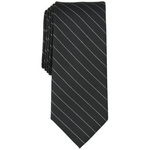 Bar III Men's Black Braly Striped Tie | Bar III In Lebanon