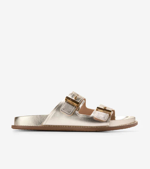 Cole Haan Women's Gold Marisol Footbed Slipper | Cole Haan In Lebanon