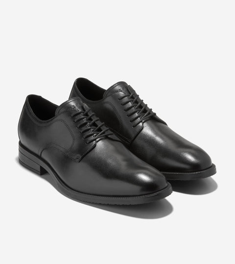 Cole Haan Men's Black Modern Classics Plain Toe Casual Shoes | Cole Haan In Lebanon