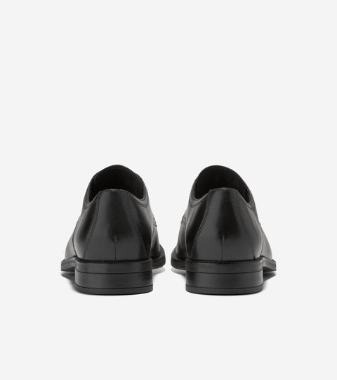 Cole Haan Men's Black Modern Classics Plain Toe Casual Shoes | Cole Haan In Lebanon