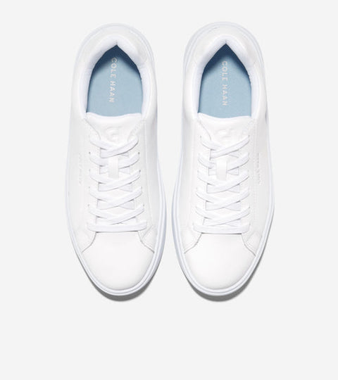 Cole Haan Women's White Leather Daily Sneakers | Cole Haan In Lebanon