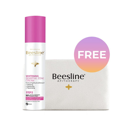 Beesline Whitening Sensitive Zone Cream + Free Pouch