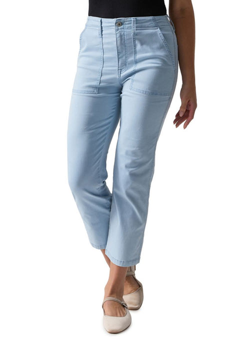 Sanctuary Women's Light Blue High Rise Wide Leg Jeans | Sanctuary In Lebanon