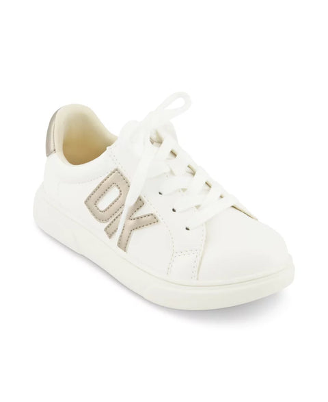 DKNY Girl's White Cella Bonnie Sneakers | DKNY In Lebanon