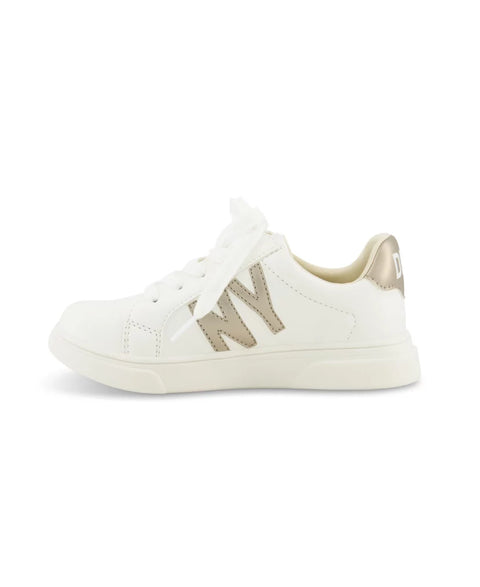 DKNY Girl's White Cella Bonnie Sneakers | DKNY In Lebanon