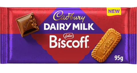 Cadbury Dairy Milk with Lotus Biscoff 95g | Cadbury In Lebanon