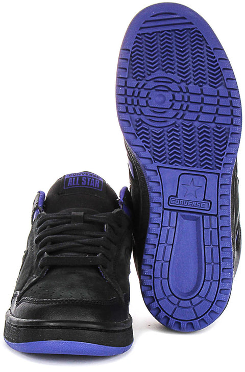 Converse Men's Purple & Black A11105C Weapon Leather Sneaker | Converse In Lebanon
