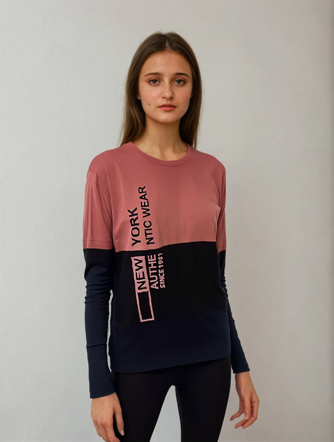 Terranova Girl's Multicolor Long-Sleeve Blouse |Terranova in Lebanon