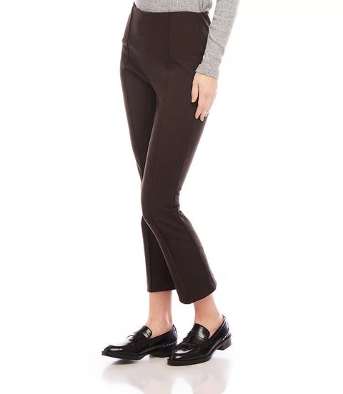 Karen Kane Women's Brown Cropped Pintuck Pants | Karen Kane In Lebanon
