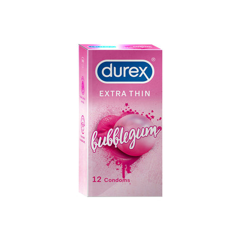 Durex Extra Thin Bubblegum 12pcs | Durex In Lebanon