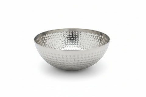 Lucky Tiger Hammered Stainless Steel Serving Bowl 28cm (14767HM)